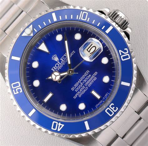 rolex 16610 blue and red|Rolex 16610 specs.